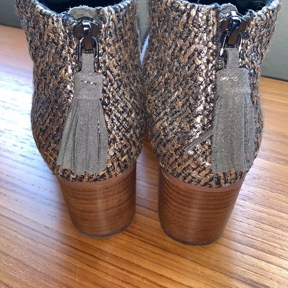 TOMS Leila grey/silver ankle boot - Picture 7 of 9